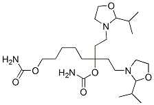 59719-67-4,BIS[2-[2-(1-METHYLETHYL)-3-OXAZOLIDINYL]ETHYL] 1,6-HEXANEDIYLBISCARBAMATE