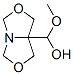 59720-42-2,5-Hydroxymethoxymethyl-1-aza-3,7-dioxabicyclo(3.3.0)octane