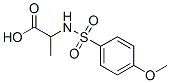 59724-73-1,2-(4-METHOXY-BENZENESULFONYLAMINO)-PROPIONIC ACID