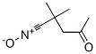 59728-83-5,Pentanenitrile, 2,2-dimethyl-4-oxo-, N-oxide (9CI)