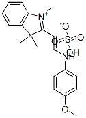 59737-01-8,2-[2-[(4-methoxyphenyl)amino]vinyl]-1,3,3-trimethyl-3H-indolium hydrogen sulphate