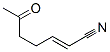 597582-00-8,2-Heptenenitrile, 6-oxo- (9CI)