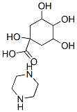 59766-07-3,piperazine 1,3,4,5-tetrahydroxycyclohexane-1-carboxylate
