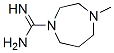 59775-29-0,4-METHYL-[1,4]-DIAZEPANE-1-CARBOXAMIDINE