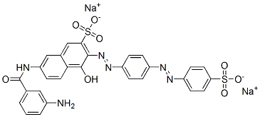 5979-31-7,disodium 7-[(3-aminobenzoyl)amino]-4-hydroxy-3-[[4-[(4-sulphonatophenyl)azo]phenyl]azo]naphthalene-2-sulphonate
