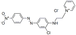 59827-64-4,1-[2-[[2-chloro-4-[(4-nitrophenyl)azo]phenyl]amino]ethyl]pyridinium chloride