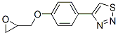 59834-07-0,4-[4-(OXIRAN-2-YLMETHOXY)PHENYL]-1,2,3-THIADIAZOLE