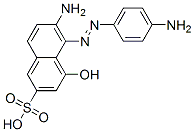 59836-94-1,6-amino-5-[(4-aminophenyl)azo]-4-hydroxynaphthalene-2-sulphonic acid
