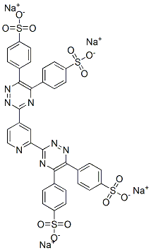 59895-79-3,2,4-BIS[5,6-DI(P-SULFOPHENYL)-1,2,4-TRIAZIN-3-YL]PYRIDINE TETRASODIUM SALT