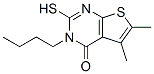 59898-61-2,3-BUTYL-2-MERCAPTO-5,6-DIMETHYL-3H-THIENO[2,3-D]PYRIMIDIN-4-ONE