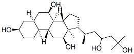 59906-15-9,(3R,5S,7R,8R,9S,10S,12S,13R,14S,17R)-17-[(2R)-4,6-dihydroxy-6-methylheptan-2-yl]-10,13-dimethyl-2,3,4,5,6,7,8,9,11,12,14,15,16,17-tetradecahydro-1H-cyclopenta[a]phenanthrene-3,7,12-triol