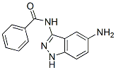 599183-42-3,Benzamide, N-(5-amino-1H-indazol-3-yl)- (9CI)
