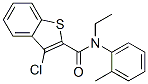 600122-14-3,Benzo[b]thiophene-2-carboxamide, 3-chloro-N-ethyl-N-(2-methylphenyl)- (9CI)