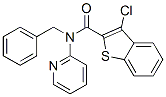 600122-16-5,Benzo[b]thiophene-2-carboxamide, 3-chloro-N-(phenylmethyl)-N-2-pyridinyl- (9CI)