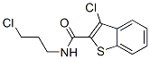 600122-18-7,Benzo[b]thiophene-2-carboxamide, 3-chloro-N-(3-chloropropyl)- (9CI)