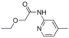 600139-25-1,Acetamide, 2-ethoxy-N-(4-methyl-2-pyridinyl)- (9CI)