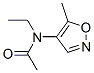 600153-32-0,Acetamide, N-ethyl-N-(5-methyl-4-isoxazolyl)- (9CI)