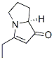 60026-50-8,1H-Pyrrolizin-1-one,3-ethyl-5,6,7,7a-tetrahydro-,(S)-(9CI)