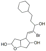 60057-00-3,4-(2-bromo-5-cyclohexyl-3-hydroxy-1-penten-1-yl)hexahydro-2H-cyclopenta[b]furan-2,5-diol