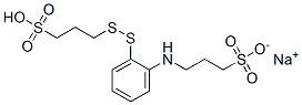 60067-58-5,sodium hydrogen 3-[[2-[(3-sulphonatopropyl)amino]phenyl]dithio]propane-1-sulphonate