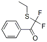 600689-94-9,Ethanone, 2-(ethylthio)-2,2-difluoro-1-phenyl- (9CI)