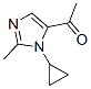 600699-44-3,Ethanone, 1-(1-cyclopropyl-2-methyl-1H-imidazol-5-yl)- (9CI)
