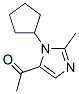 600699-47-6,Ethanone, 1-(1-cyclopentyl-2-methyl-1H-imidazol-5-yl)- (9CI)