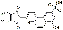60077-42-1,3-(2,3-dihydro-1,3-dioxo-1H-inden-2-yl)-7-hydroxybenzo[f]quinoline-9-sulphonic acid