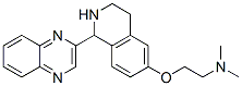 601462-78-6,Ethanamine, N,N-dimethyl-2-[[1,2,3,4-tetrahydro-1-(2-quinoxalinyl)-6-isoquinolinyl]oxy]- (9CI)