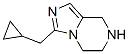 601516-02-3,Imidazo[1,5-a]pyrazine, 3-(cyclopropylmethyl)-5,6,7,8-tetrahydro- (9CI)