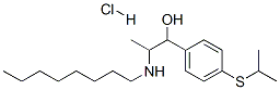60175-02-2,4-[isopropylthio]-alpha-[1-(octylamino)ethyl]benzyl alcohol hydrochloride