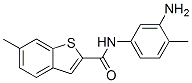 602282-48-4,Benzo[b]thiophene-2-carboxamide, N-(3-amino-4-methylphenyl)-6-methyl- (9CI)