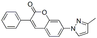6025-18-9,7-(3-methyl-1H-pyrazol-1-yl)-3-phenyl-2-benzopyrone