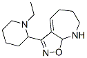 603067-00-1,5H-Isoxazolo[5,4-b]azepine,3-(1-ethyl-2-piperidinyl)-6,7,8,8a-tetrahydro-(9CI)