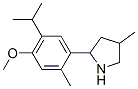 603068-69-5,Pyrrolidine, 2-[4-methoxy-2-methyl-5-(1-methylethyl)phenyl]-4-methyl- (9CI)