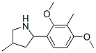 603068-95-7,Pyrrolidine, 2-(2,4-dimethoxy-3-methylphenyl)-4-methyl- (9CI)