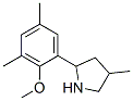 603068-97-9,Pyrrolidine, 2-(2-methoxy-3,5-dimethylphenyl)-4-methyl- (9CI)