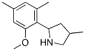 603068-98-0,Pyrrolidine, 2-(2-methoxy-4,6-dimethylphenyl)-4-methyl- (9CI)