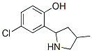 603090-23-9,Phenol, 4-chloro-2-(4-methyl-2-pyrrolidinyl)- (9CI)