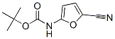603130-86-5,Carbamic acid, (5-cyano-2-furanyl)-, 1,1-dimethylethyl ester (9CI)