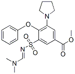 60376-76-3,methyl 3-[[[(dimethylamino)methylene]amino]sulphonyl]-4-phenoxy-5-(1-pyrrolidinyl)benzoate