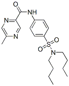 603945-79-5,Pyrazinecarboxamide, N-[4-[(dibutylamino)sulfonyl]phenyl]-5-methyl- (9CI)