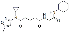 603945-82-0,Pentanediamide, N-[2-(cyclohexylamino)-2-oxoethyl]-N-cyclopropyl-N-(5-methyl-3-isoxazolyl)- (9CI)