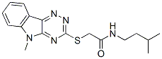 603946-16-3,Acetamide, N-(3-methylbutyl)-2-[(5-methyl-5H-1,2,4-triazino[5,6-b]indol-3-yl)thio]- (9CI)