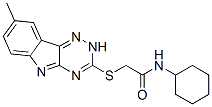 603946-22-1,Acetamide, N-cyclohexyl-2-[(8-methyl-2H-1,2,4-triazino[5,6-b]indol-3-yl)thio]- (9CI)
