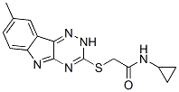 603946-26-5,Acetamide, N-cyclopropyl-2-[(8-methyl-2H-1,2,4-triazino[5,6-b]indol-3-yl)thio]- (9CI)