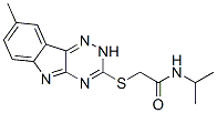 603946-33-4,Acetamide, N-(1-methylethyl)-2-[(8-methyl-2H-1,2,4-triazino[5,6-b]indol-3-yl)thio]- (9CI)