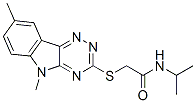 603946-54-9,Acetamide, 2-[(5,8-dimethyl-5H-1,2,4-triazino[5,6-b]indol-3-yl)thio]-N-(1-methylethyl)- (9CI)