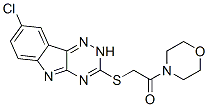 603946-85-6,Morpholine, 4-[[(8-chloro-2H-1,2,4-triazino[5,6-b]indol-3-yl)thio]acetyl]- (9CI)