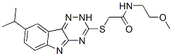 603947-33-7,Acetamide, N-(2-methoxyethyl)-2-[[8-(1-methylethyl)-2H-1,2,4-triazino[5,6-b]indol-3-yl]thio]- (9CI)